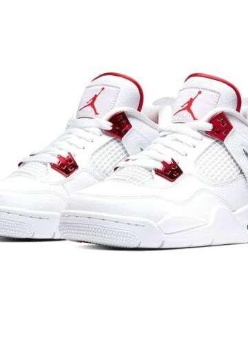 Air Jordan - Air Jordan 4 Retro Metallic Red