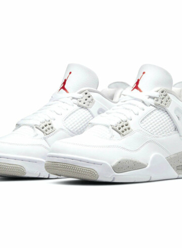 Air Jordan - Air Jordan 4 Retro White Oreo