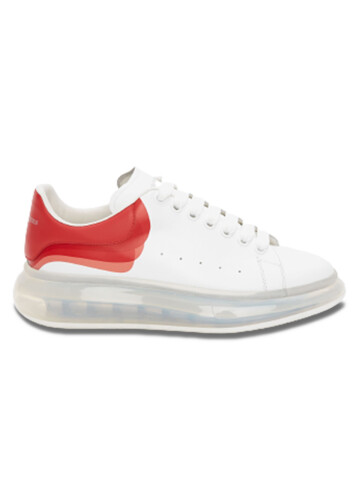 Alexander McQueen - Oversized Sneaker in Optic White/lust Red