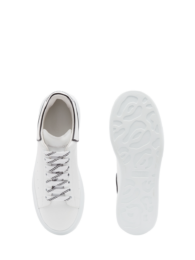 Alexander McQueen - Alexander McQueen Oversized White Black Trim