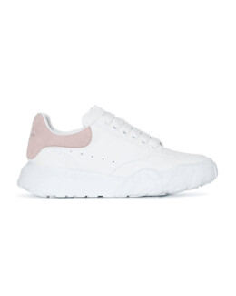 Alexander McQueen - Alexander McQueen Oversized Court Trainer White Patchouli