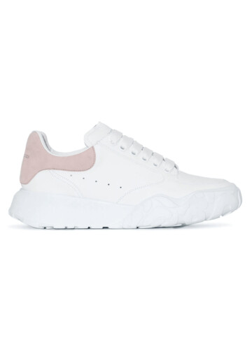 Alexander McQueen - Alexander McQueen Oversized Court Trainer White Patchouli