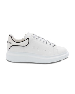 Alexander McQueen - Alexander McQueen Oversized White Black Trim