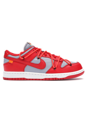 Nike - Nike Dunk Low Off-White University Red