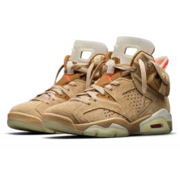 Air Jordan - Air Jordan 6 Retro Travis Scott British Khaki