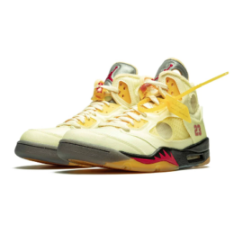 Air Jordan - Air Jordan 5 Retro Off-White Sail