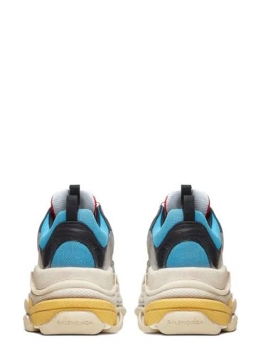 Balenciaga - Balenciaga Triple S Grey Red Blue