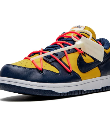 Nike - Nike Dunk Low Off-White University Gold