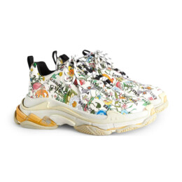 Balenciaga - Gucci x Balenciaga The Hacker Project Triple S Flora Print