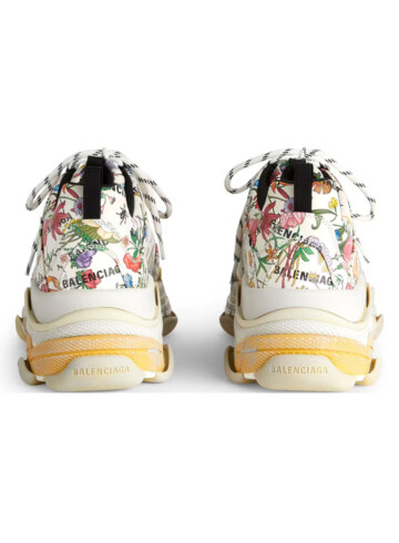 Balenciaga - Gucci x Balenciaga The Hacker Project Triple S Flora Print