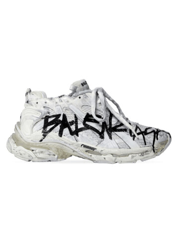 Balenciaga - Balenciaga Runner Graffiti White