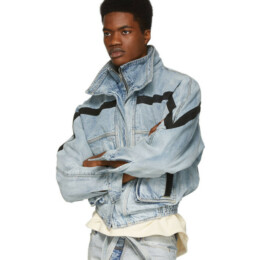 Fear of God - Fear of God Vintage Heavy Weight Denim Ski Jacket Indigo