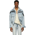 Fear of God - Fear of God Vintage Heavy Weight Denim Ski Jacket Indigo