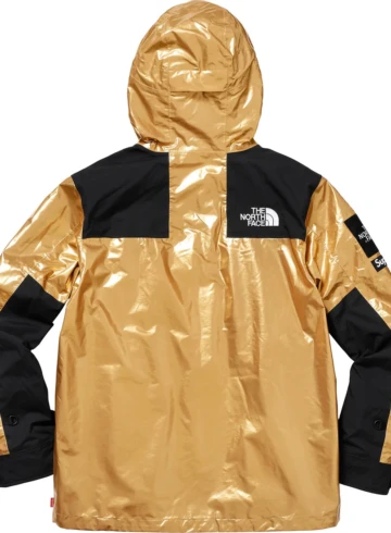 The North Face - Supreme The North Face Metallic Mountain Parka Gold