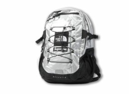 The North Face - Supreme The North Face Metallic Borealis Backpack Silver