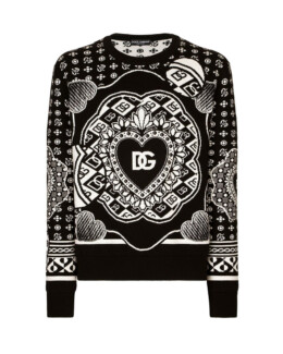 Dolce & Gabbana - logo-print jumper