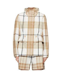 Burberry - Off-White Check Jacket