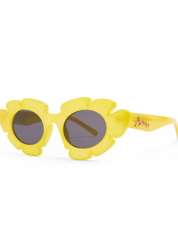 LOEWE - LOEWE  x Paula's Ibiza Flower Sunglasses ACID YELLOW