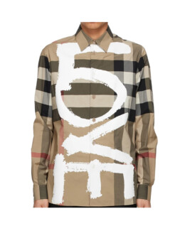 Burberry - Burberry beige Vintage check 'Love' shirt