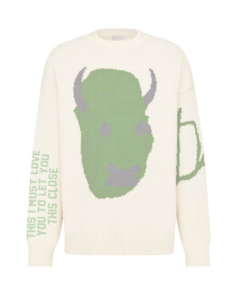 Christian Dior - Dior x CACTUS JACK Oversized Sweater Ecru