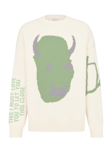 Christian Dior - Dior x CACTUS JACK Oversized Sweater Ecru