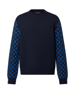 Louis Vuitton - Monogram mix cashmere crewneck