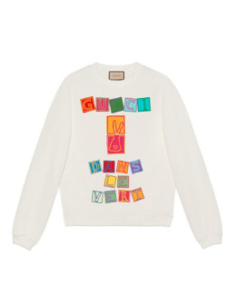 Gucci - Cotton jersey sweatshirt