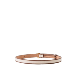 Burberry - Canvas and Leather TB Belt