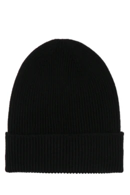 Moncler - Moncler Logo Patch Knitted Beanie