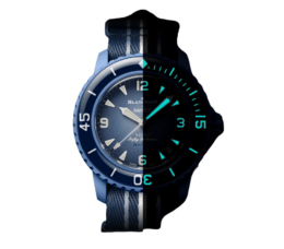 Swatch X Blancpain Bioceramic Scuba Fifty Fathmos Atlantic Ocean