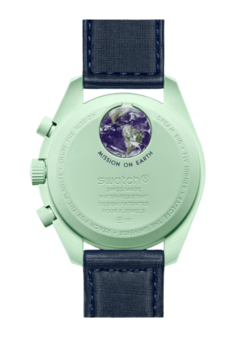 Swatch x Omega Bioceramic Moonswatch Mission to Earth