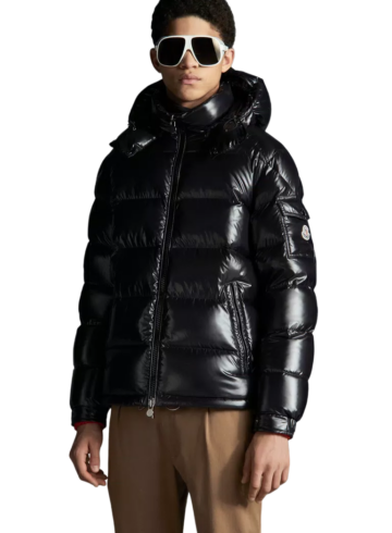 Moncler - Moncler Maya Short Down Jacket Black