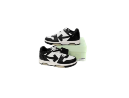 Off-White Out Of Office Calf Leather Panda Women