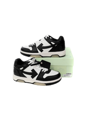 Off-White Out Of Office Calf Leather Panda Women