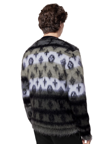 Louis Vuitton - Monogram mohair cardigan