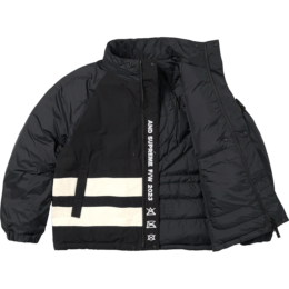 Supreme - Stone island reversible down puffer jacket black