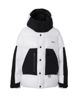 Burberry - Logo print nylon oversized hooded puffer jacket