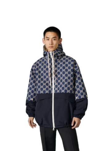 Gucci - Ripstop fabric zip jacket