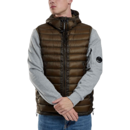 Calvin Klein - Quilted Shell Hooded Down Gilet