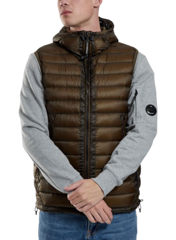 Calvin Klein - Quilted Shell Hooded Down Gilet