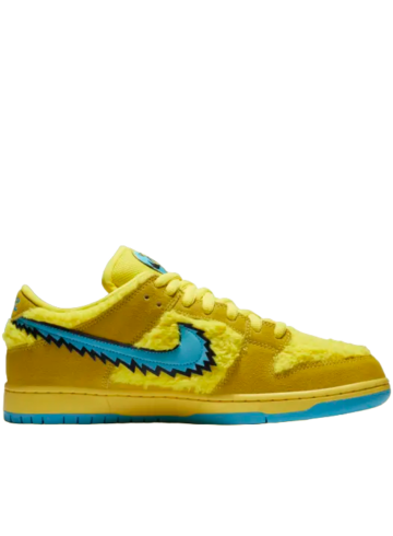 Nike SB Dunk Low Grateful Dead Bears Opti Yellow Women