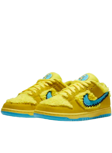 Nike - Nike SB Dunk Low Grateful Dead Bears Opti Yellow