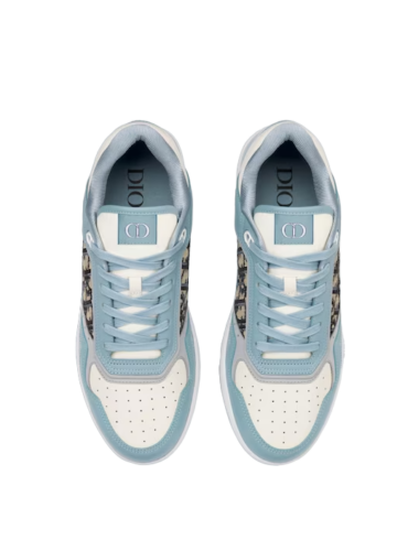 Dior B27 Low Light Blue Cream Dior Oblique Jacquard Women