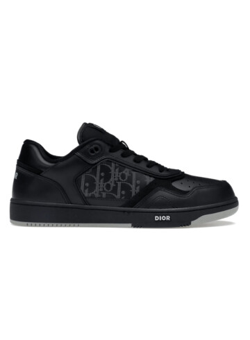 Dior - Dior B27 Low Black Dior Oblique Galaxy Leather Grey