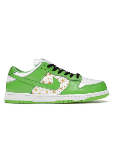 Nike SB Dunk Low Supreme Stars Mean Green Women