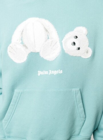 Palm Angels - Palm Angels teddy bear hoodie