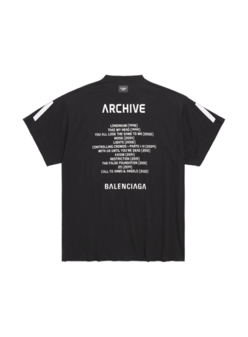 Balenciaga - BALENCIAGA MUSIC | ARCHIVE SERIES CONNECTED T-SHIRT