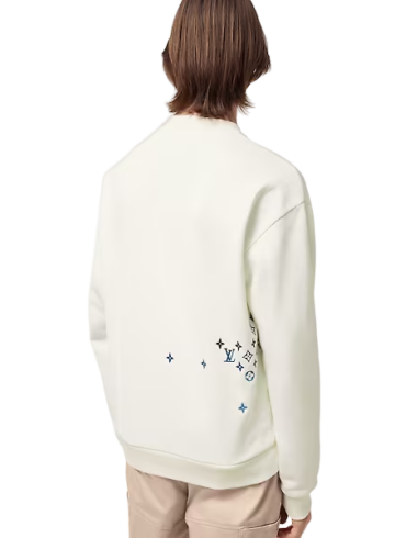 Louis Vuitton - LV Embroidered Cotton Sweatshirt