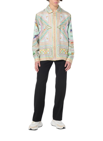 Casablanca Le Labyrinthe Silk Shirt