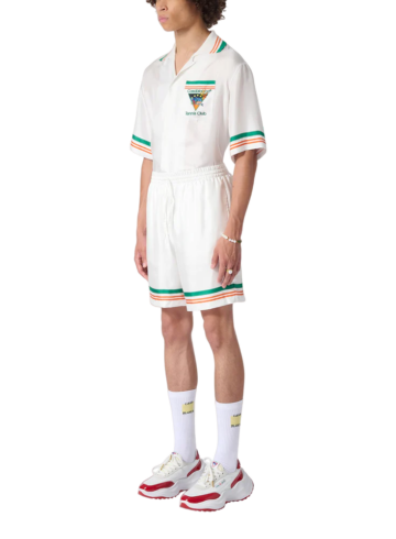 Casablanca - Tennis Club Icon Silk Shorts